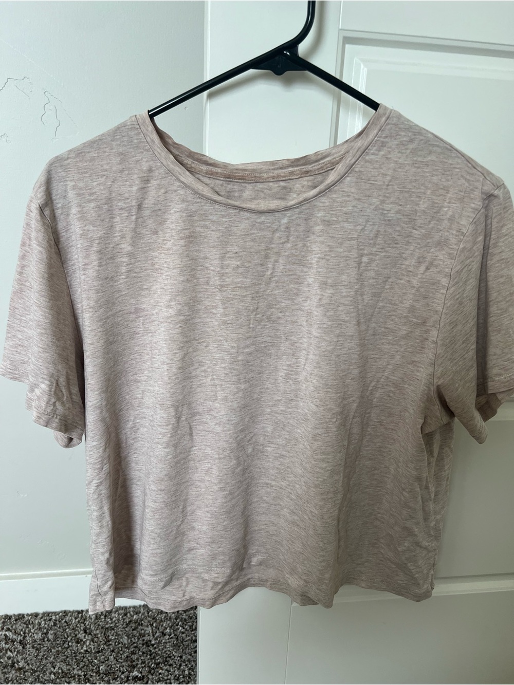 Women’s Soft Crewneck Tee - Light Taupe Girlfriend Collective